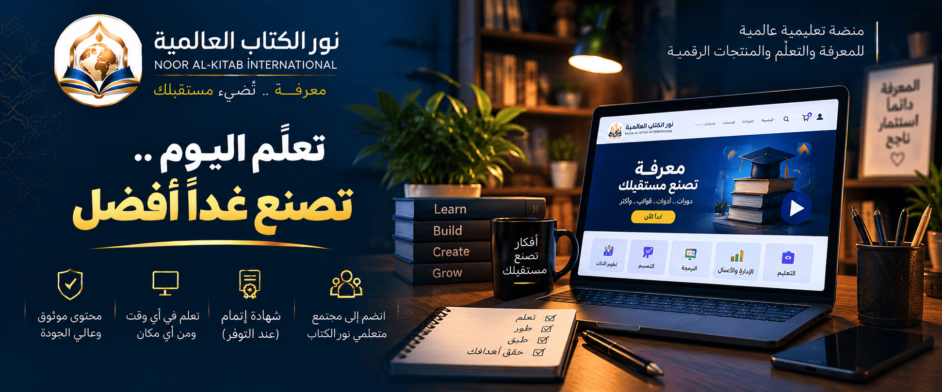 واجهة نور الكتاب العالمية